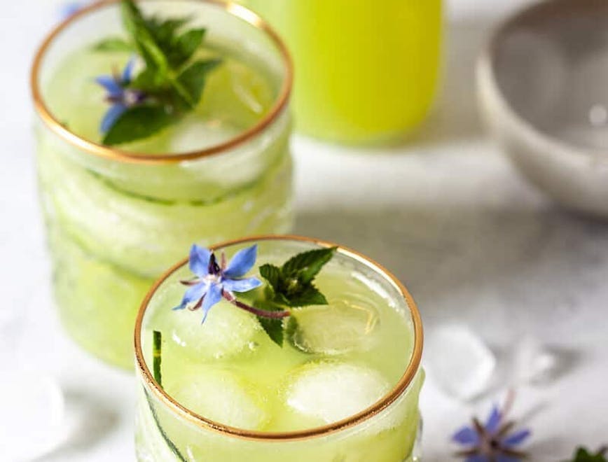 Cucumber & Lime Mocktail
