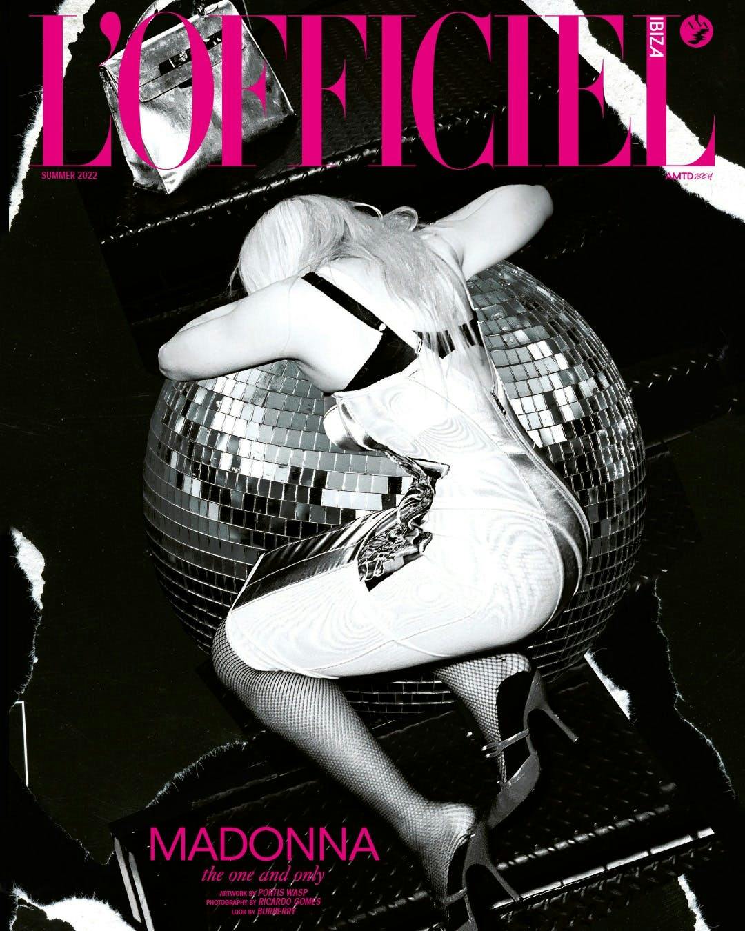 L'Officiel Ibiza n.1 Cover Madonna