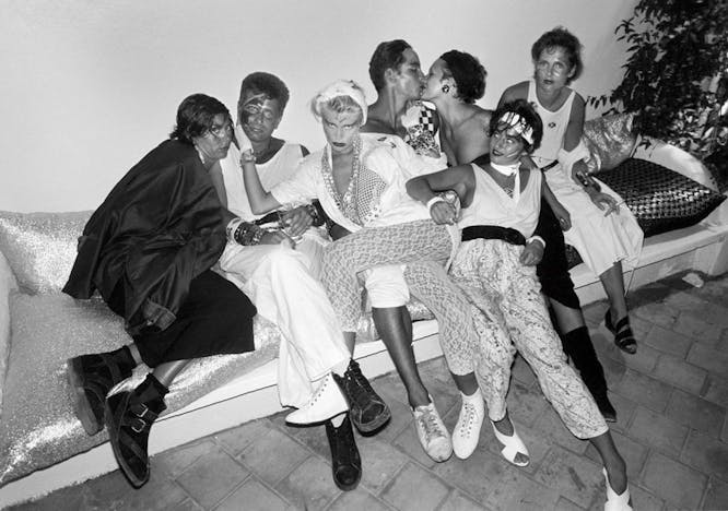 Derek Ridgers at KU club, Ibiza  KU, Ibiza, 1984