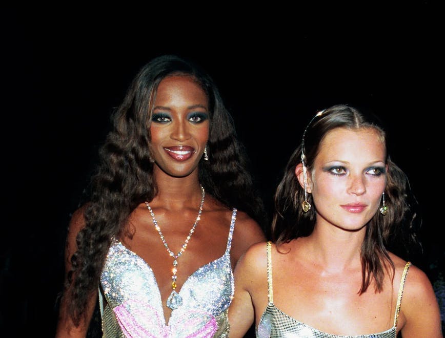 Kate moss naomi campbell party archive fashion