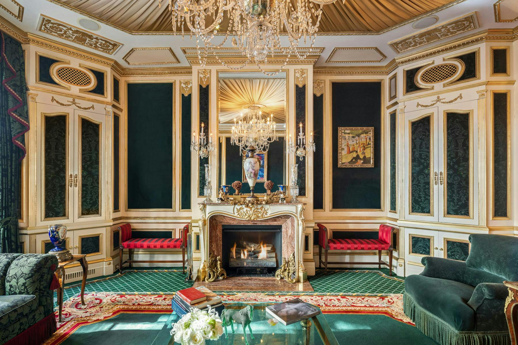 luxurious 26 million € worth at Ivana Trump's house in New York