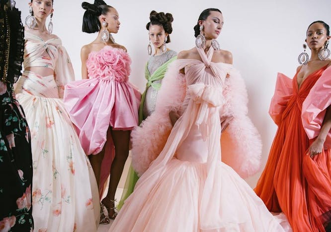 Giambattista Valli presents haute couture collection in Paris