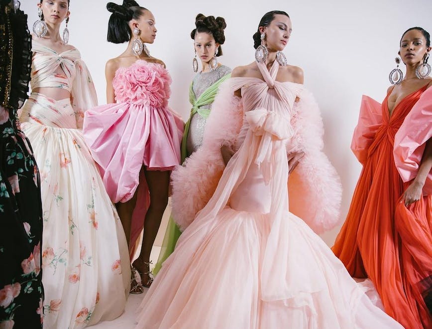 Giambattista Valli presents haute couture collection in Paris