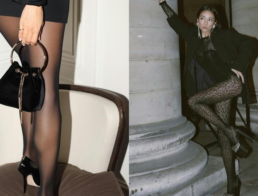 "one pantyhose" trend