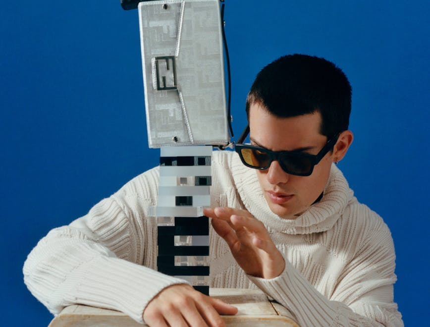 finger person photography face portrait accessories sunglasses adult male man