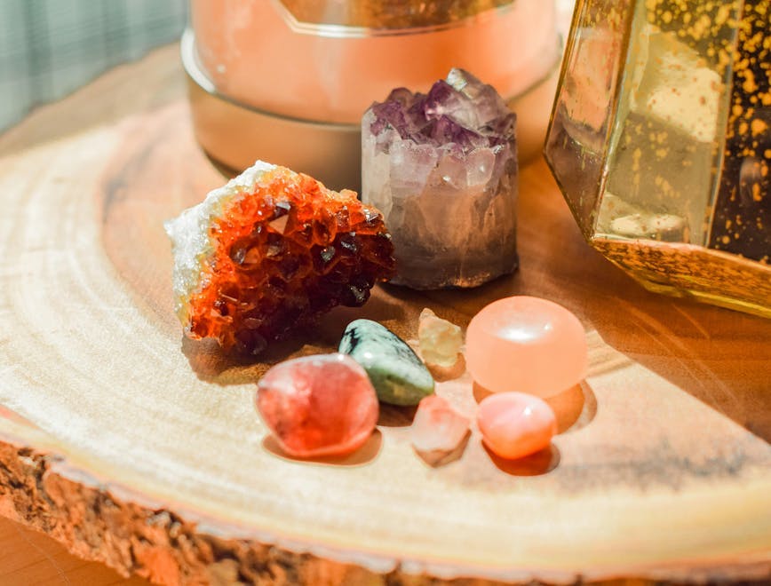 mineral crystal accessories gemstone jewelry food food presentation sweets