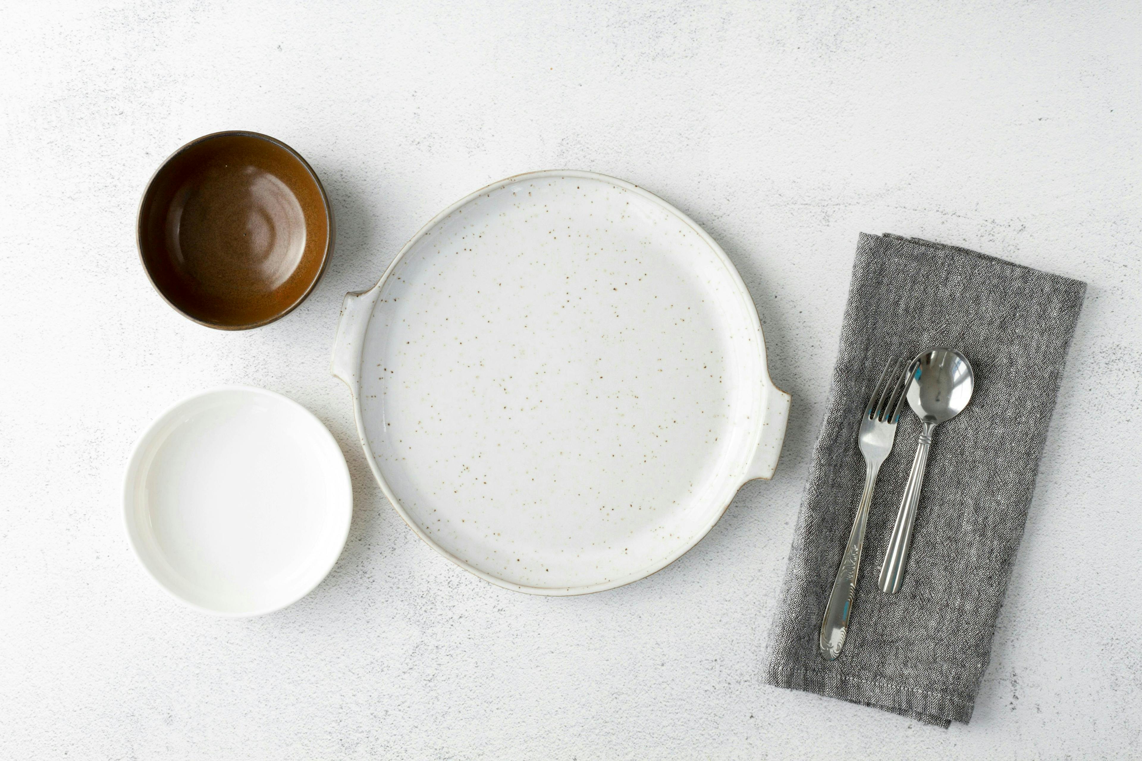 cutlery spoon saucer bowl soup bowl plate porcelain meal fork food presentation
