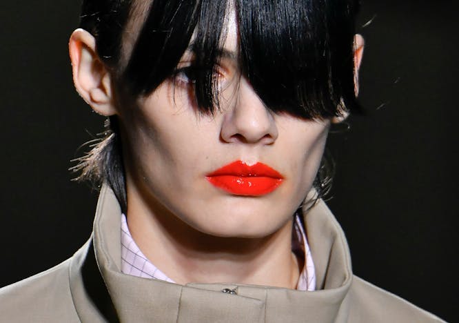 paris black hair person face head photography portrait adult female woman lipstick