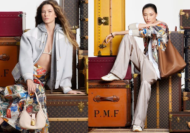 bag handbag purse baggage adult female person woman dress formal wear